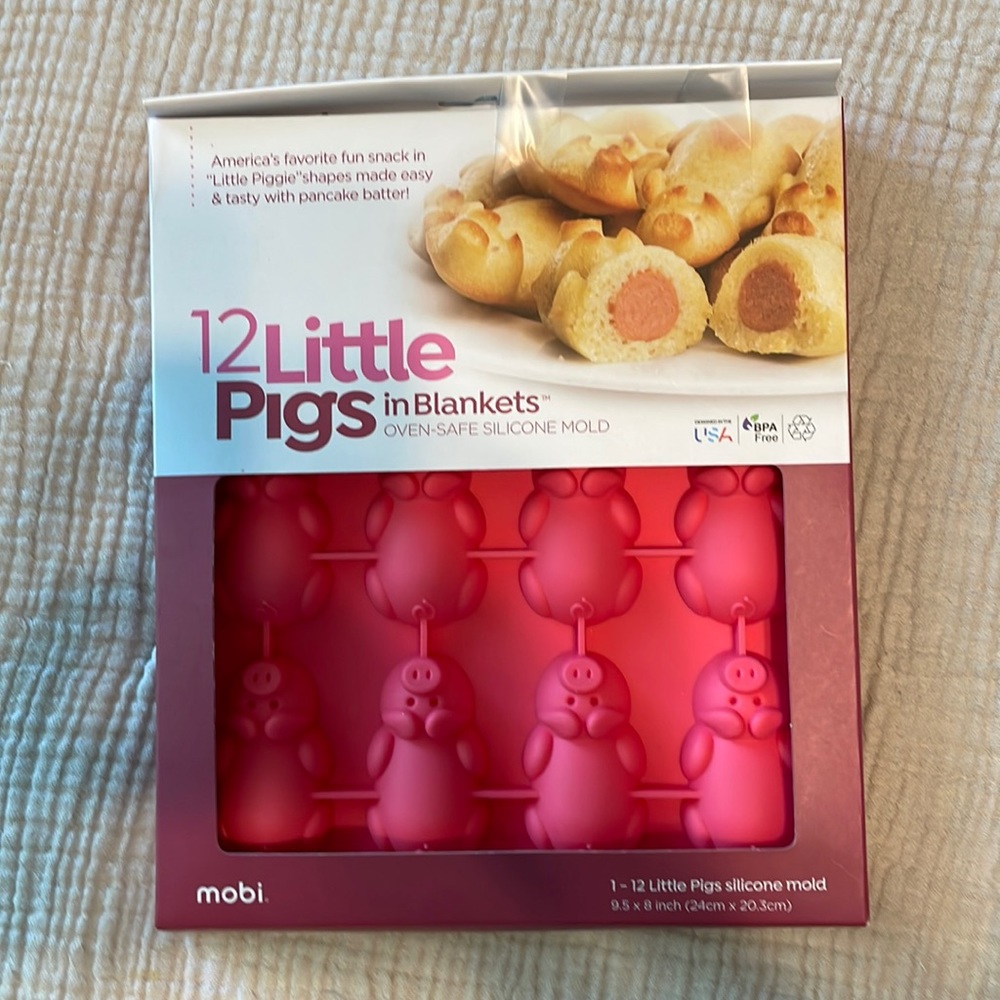 Pig in a blanket baking molds